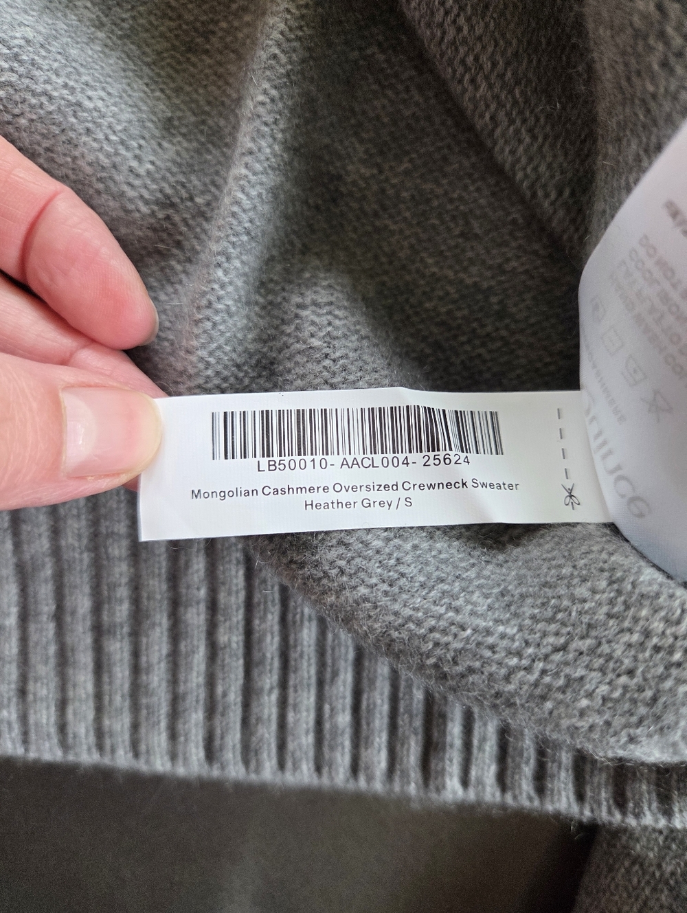 Quince Womens Mongolian Cashmere Oversized Crewneck Sweater Size Small NWT - Picture 8 of 11